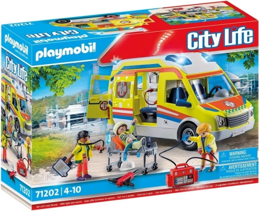 City Life Ambulance met licht en geluid