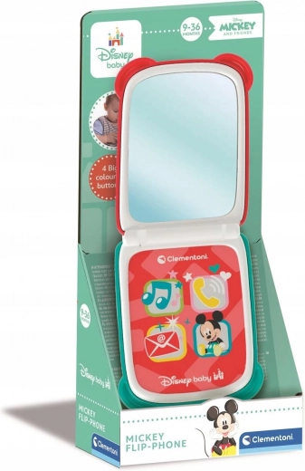 Clementoni Baby Mickey opklapbare smartphone voor kinderen