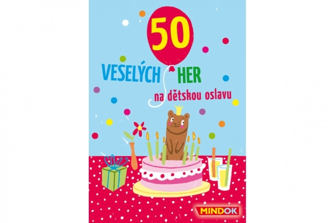 50 vrolijke spelletjes voor een kinderfeestje