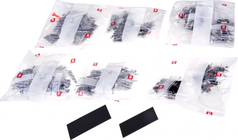 Vooraf gesorteerde zakjes voor comfortabel bouwen