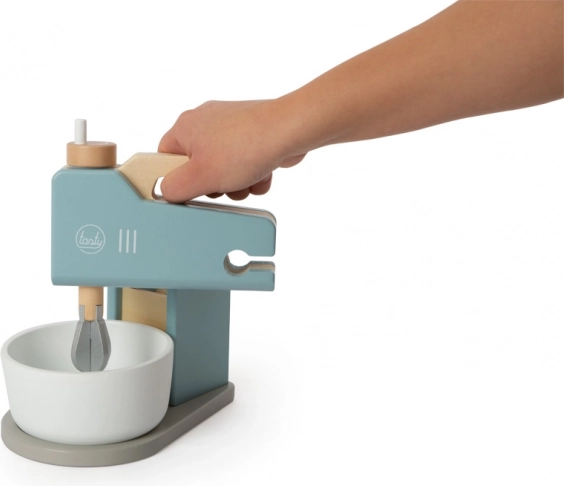 Realistische 2-in-1 mixer met draaibare gardes