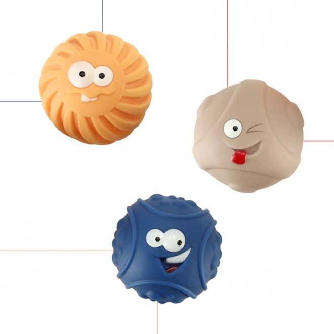 Kleurrijke educatieve zachte puzzel met ballen