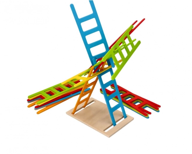 Balansspel houten ladders van Goki