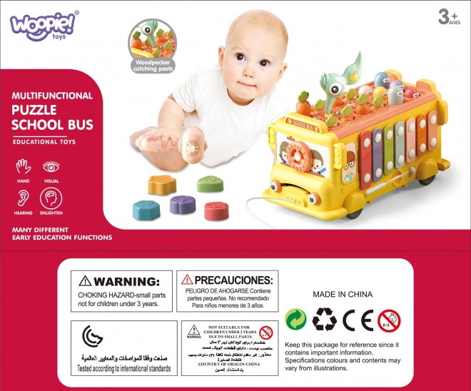 Interactieve autobus Montessori 6v1