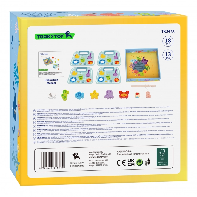 Tooky Toy spel vissen vangen
