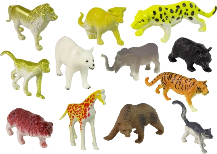 Gevarieerde collectie dieren