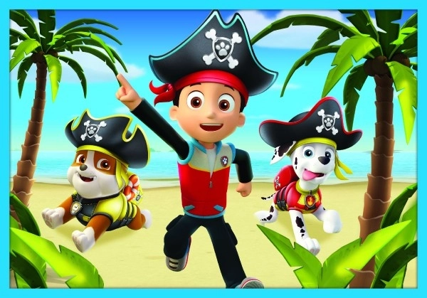 Puzzel Paw Patrol Trefl 10v1