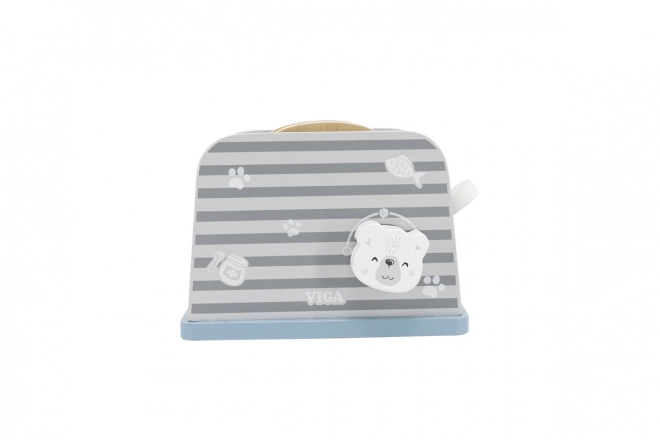 Houten tosti-ijzer