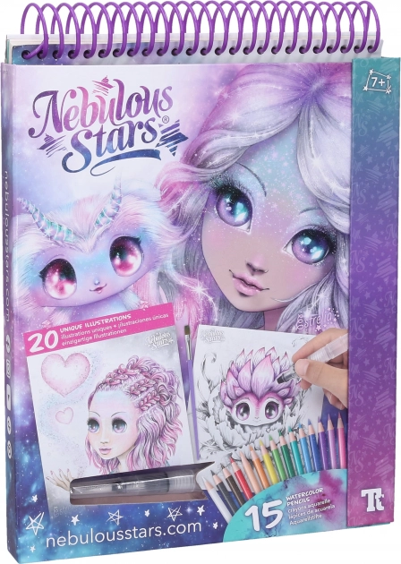 Waterverf-kleurboeken Nebulous Stars