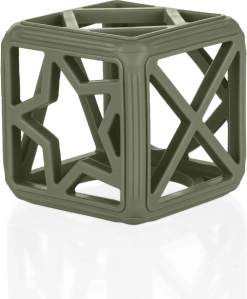 Siliconen bijtring Square, Forest Green
