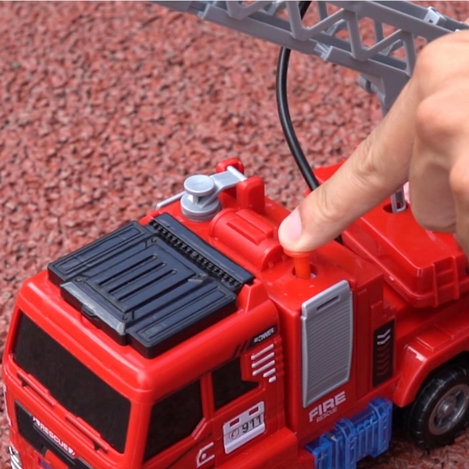 Interactieve Brandweerauto met Beweegbare Ladder