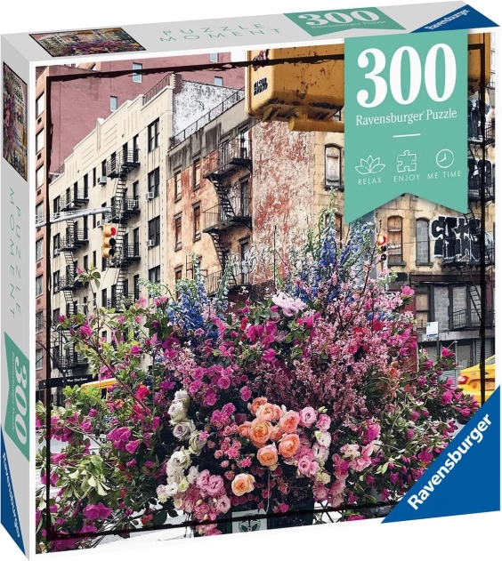 Ravensburger puzzel Flowers in New York 300 stukjes
