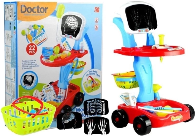 Dokterskar met accessoires, 22-delig