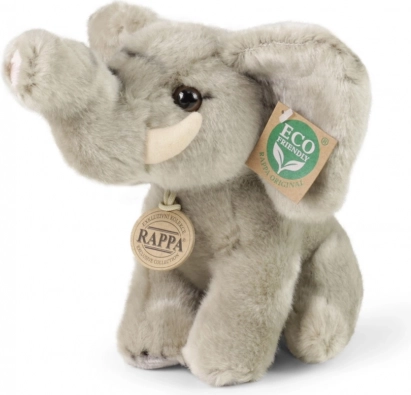 Pluchen zittende olifant 18 cm ECO-FRIENDLY