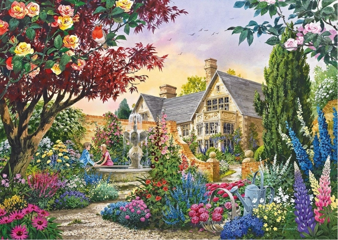 Gibsons Puzzel Flora en Fauna 4x500 stukken