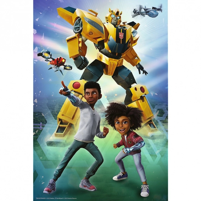 Puzzel 100 stukjes Team Transformers