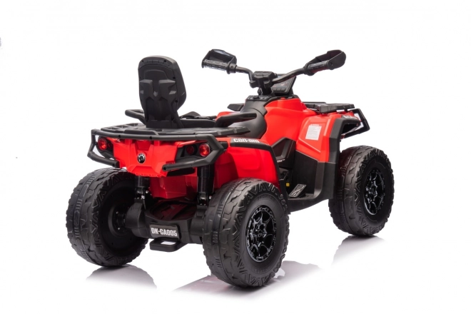 Elektrische kinderquad Can Am Outlander met bestuurder