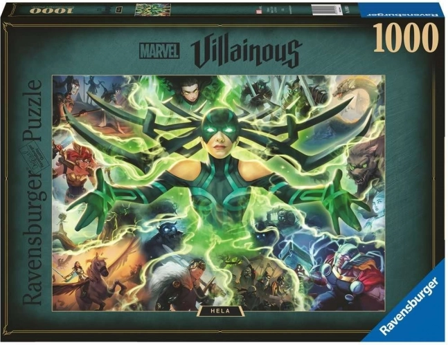 Ravensburger puzzel Villainous: Hela 1000 stukjes