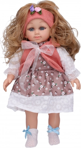 Pop met strik 39 cm
