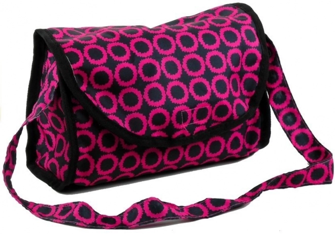 Kinderwagen voor poppen Alice Retro, groot, diep, tas