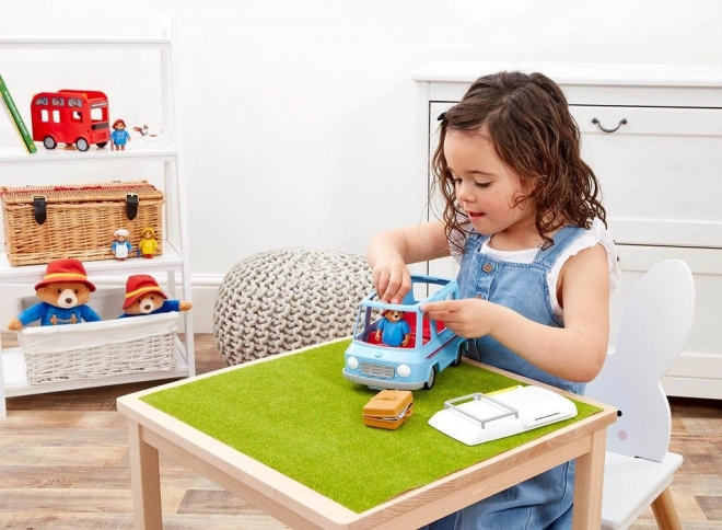 Caravan met Paddington en accessoires