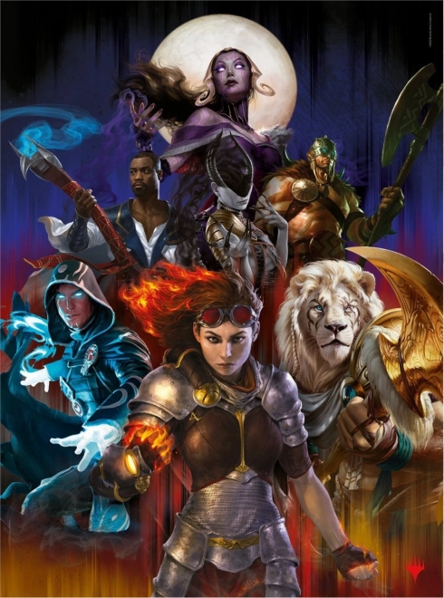 Puzzel 500 stukjes Magic: The Gathering collectie
