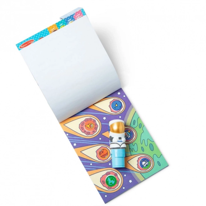 Sticker WOW! Astronaut sticker zegel