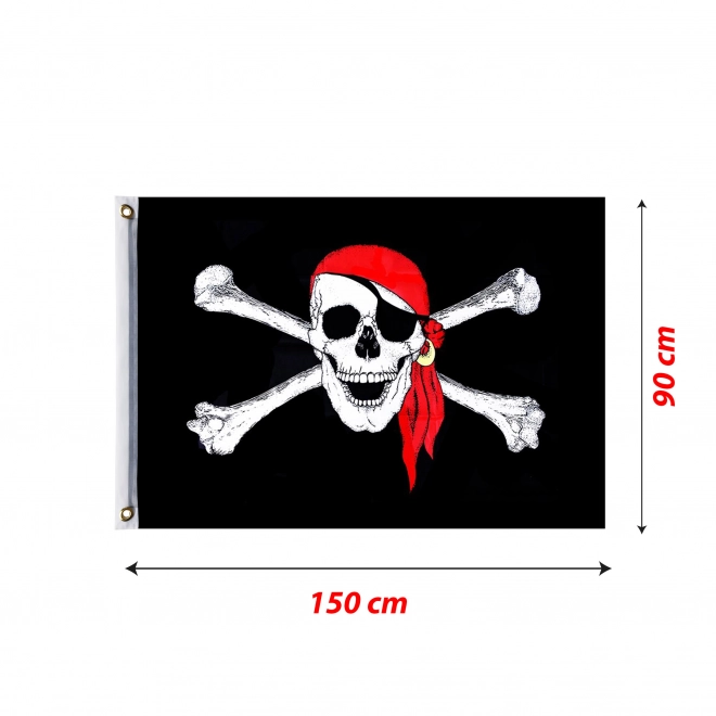 Piratenvlag 90x150 cm