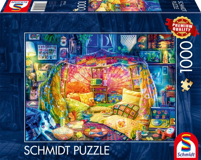 Puzzel knusse schuilplaats 1000 stukjes