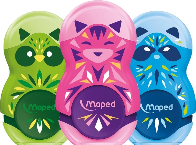 MAPED Puntenslijper met gum Loopy Mini Cute 1st (mix)