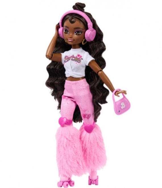 Barbie Dream Besties Brooklyn op rolschaatsen