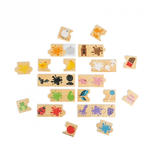 Bigjigs Speelgoed Didactische Puzzel Kleuren