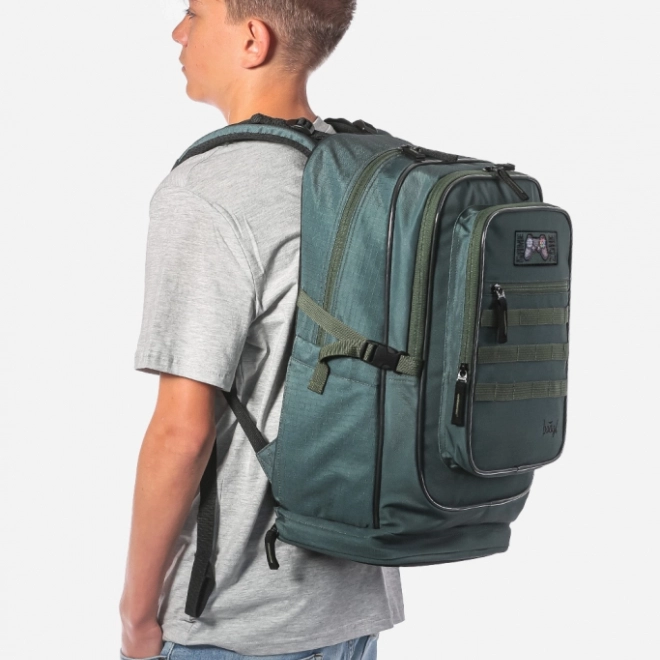 Baagl Set 3 Cubic Grove: rugzak, etui, zak