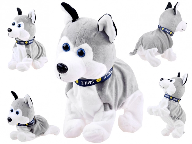 Interactieve pluchen hond Husky