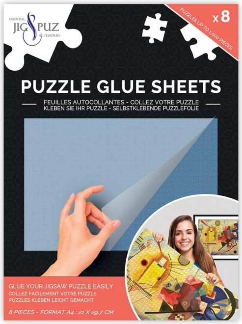 JIG&PUZ Kleeffolie voor puzzel tot 1000 stukjes