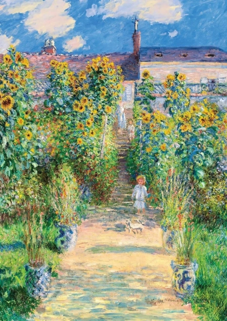 ART PUZZLE Puzzel Museum Serie: De Tuin van de Kunstenaar in Vetheuil 1000 Stukken