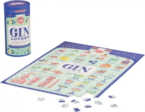 Puzzel 500 Stukjes voor Ginliefhebbers van Ridley's Games
