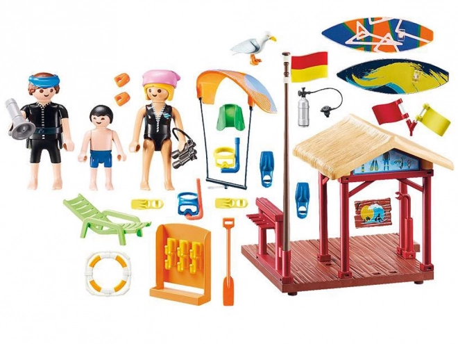 Playmobil creatieve bouwset watersporten