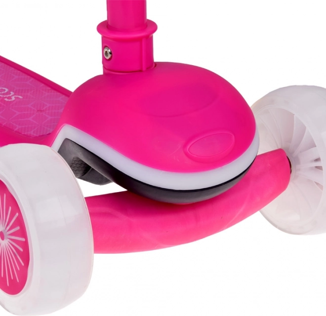 Kinder balance step met lichtjes en muziek – Roze