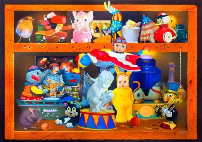 Puzzel Overvol Huis 1000 stukjes