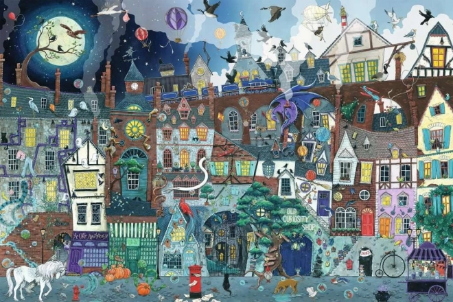 Puzzel 5000 Stukjes Victoriaanse Straat
