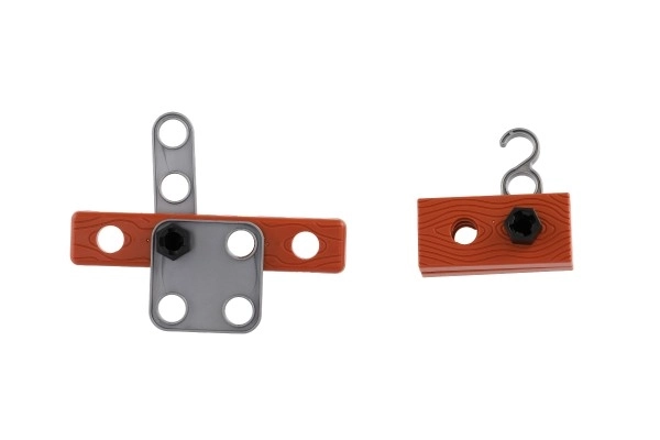 Gereedschapsset met riem plastic in doos 46x28x5cm