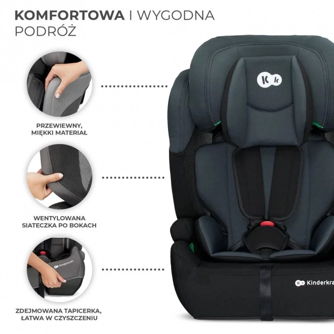 Autostoeltje COMFORT UP i-Size 76-150 cm 9-36 kg – zwart