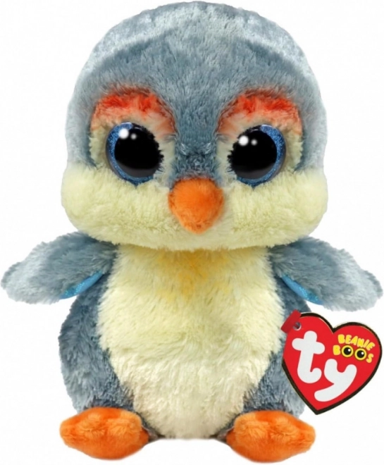Pluchen pinguïn TY Fisher 15 cm