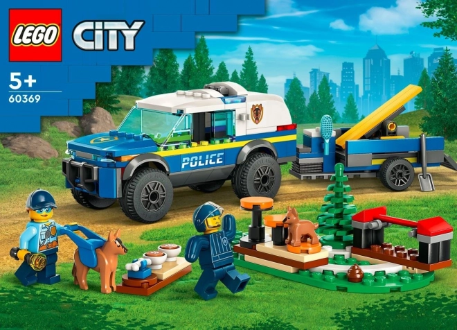 LEGO® City 60369 Mobiele trainingsplaats voor politiehonden