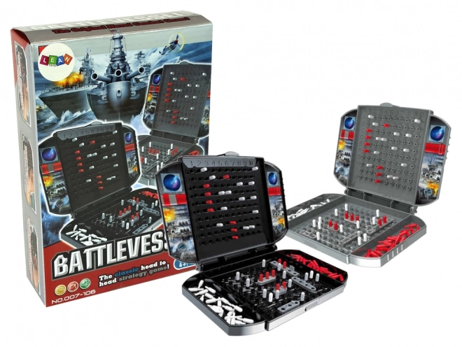 Strategisch logica spel Zeeslag 2 koffers