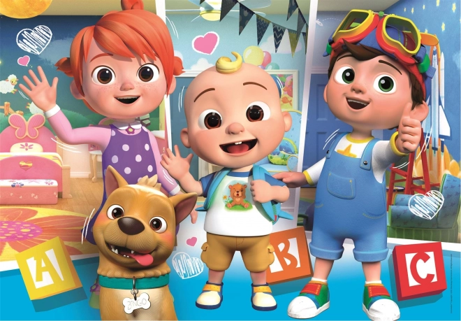 Clementoni puzzel CoComelon met vriendjes MAXI 24 stukjes