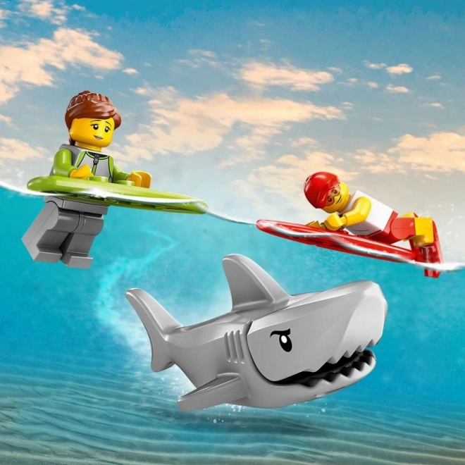 Lego City Reddingswagen op het Strand