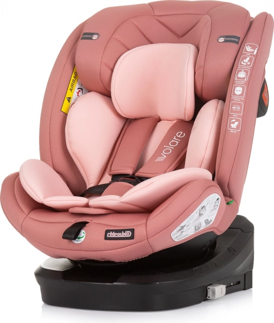 autostoel i-Size 40–150 cm met Isofix 360 van Chipolino – Flamingo
