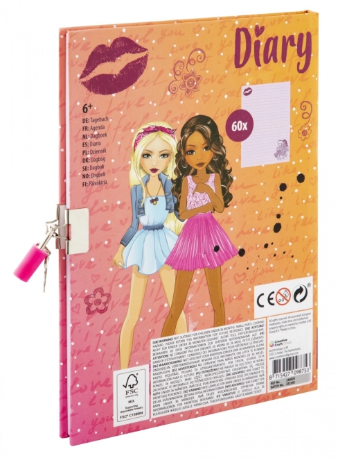 Dagboek met slot A5 Besties